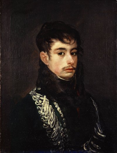 An Officer by Francisco de Goya